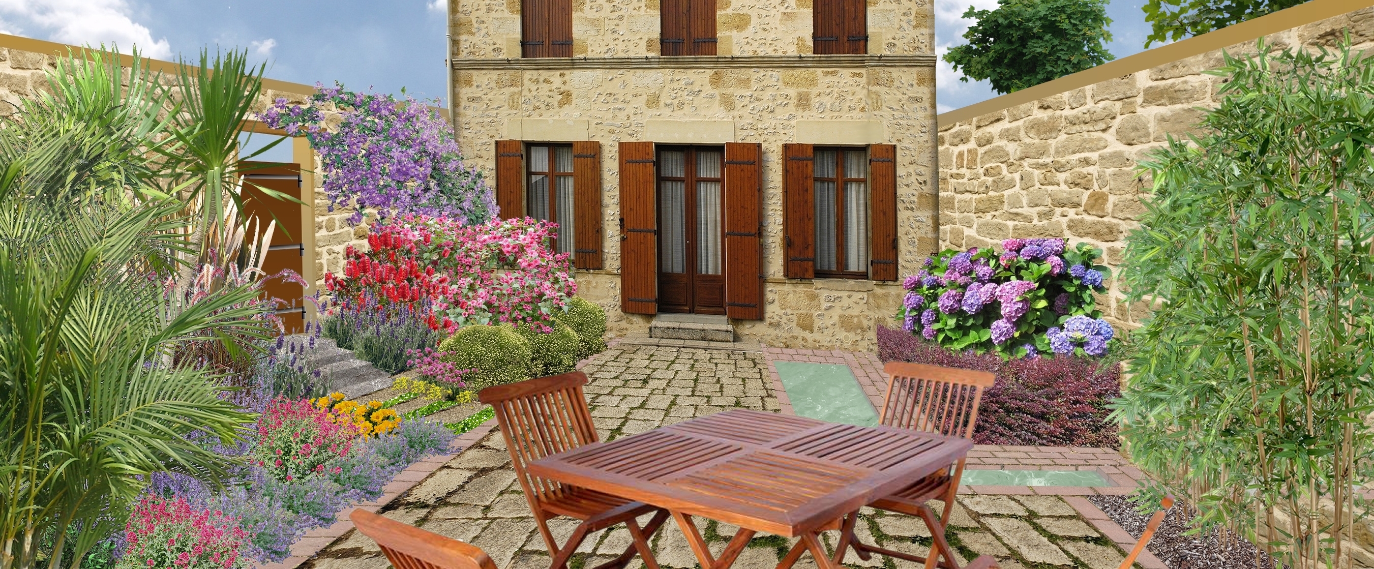 jardin urbain: créer un petit jardin de ville